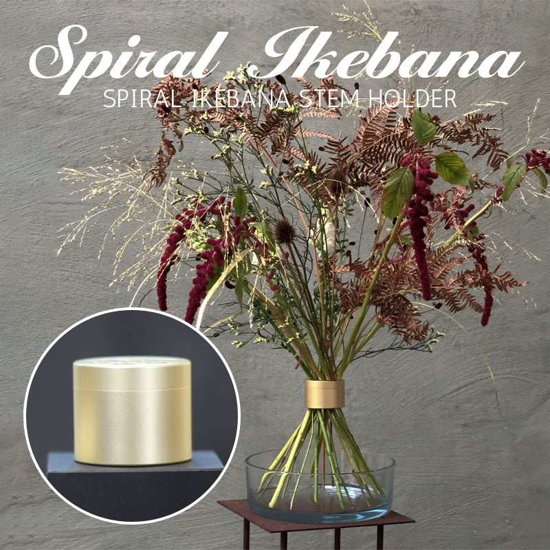 Porte-tiges en spirale pour Ikebana